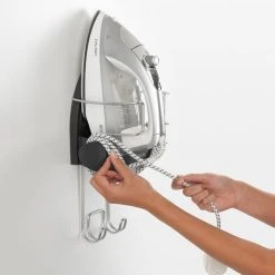 Brabantia Ironing Board Hanger And Iron Store In Black 12 Brabantia Ironing Board Hanger And Iron Store In Black -Dunelm Sales Store 1000010236 alt03