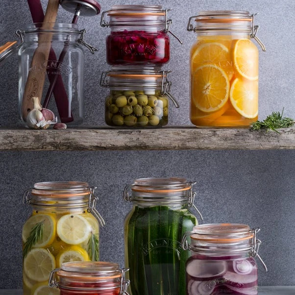 Kilner 2 Litre Clip Top Preserve Jar 6 Kilner 2 Litre Clip Top Preserve Jar - Image 4