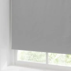 Dunelm Grey Herringbone Blackout Roller Blind 10 Dunelm Grey Herringbone Blackout Roller Blind -Dunelm Sales Store 1000038627 alt01