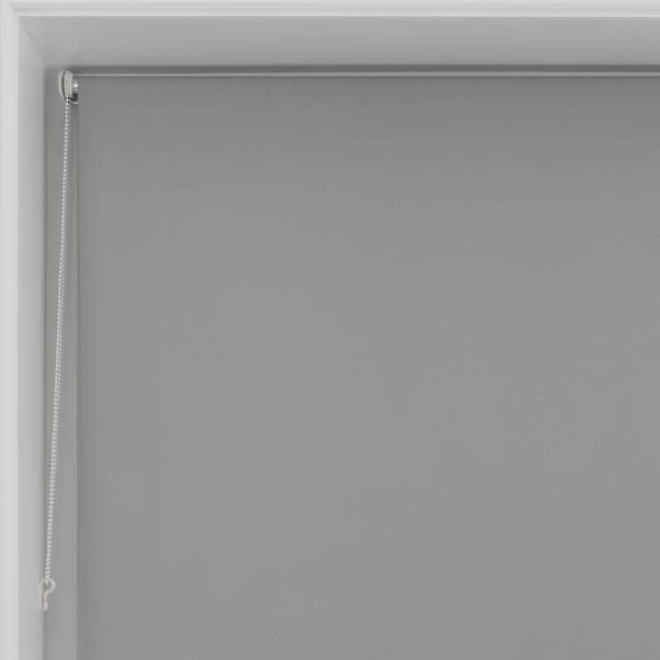 Dunelm Grey Herringbone Blackout Roller Blind 8 Dunelm Grey Herringbone Blackout Roller Blind - Image 6