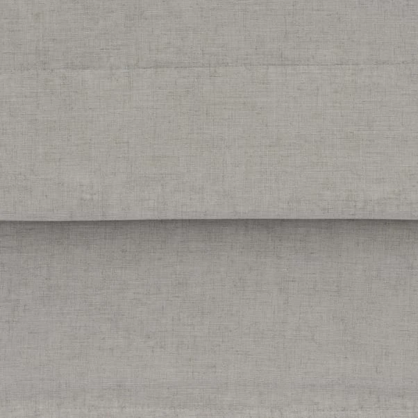 Dunelm Cool Grey Linen Mix Blackout Roman Blind 5 Dunelm Cool Grey Linen Mix Blackout Roman Blind - Image 3