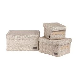 Dunelm Set Of 3 Lidded Baskets 8 Dunelm Set Of 3 Lidded Baskets -Dunelm Sales Store 1000051019 alt02