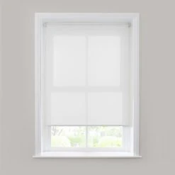 Dunelm White Sheer Roller Blind 10 Dunelm White Sheer Roller Blind -Dunelm Sales Store 1000051289 alt01