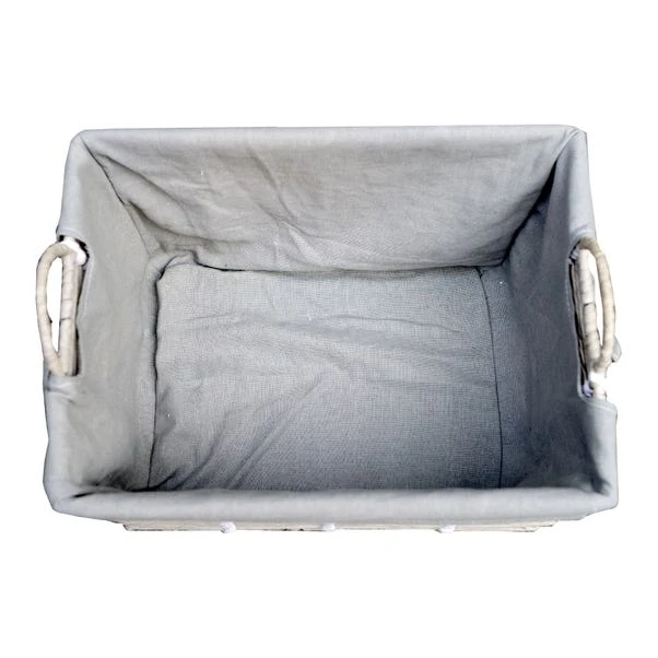 Purity Grey Basket With Handles 4 Purity Grey Basket With Handles - Image 2