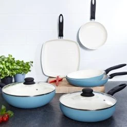 Brabantia Minty 26cm Skillet With Lid 7 Brabantia Minty 26cm Skillet With Lid -Dunelm Sales Store 1000062520 alt02