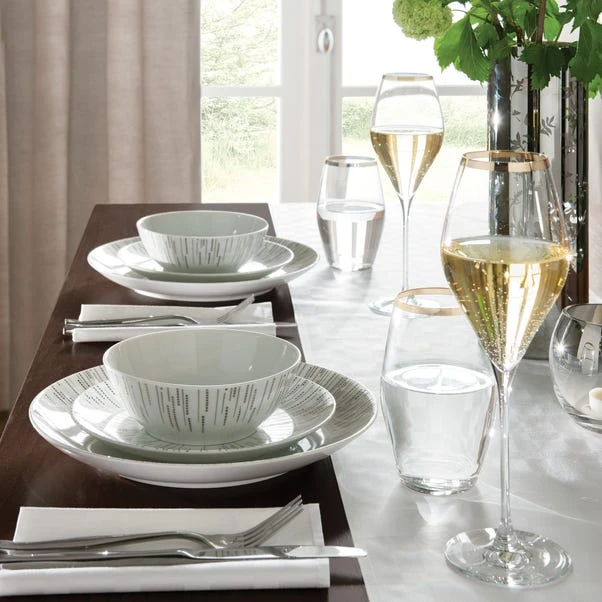 Dunelm Glamour 16 Piece Dinner Set 7 Dunelm Glamour 16 Piece Dinner Set - Image 5