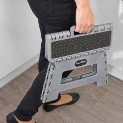 Addis Folding Step Stool 11 Addis Folding Step Stool -Dunelm Sales Store 1000070053 alt02