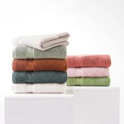 Dunelm Woodland Fern Egyptian Cotton Towel 8 Dunelm Woodland Fern Egyptian Cotton Towel -Dunelm Sales Store 1000072365 alt05