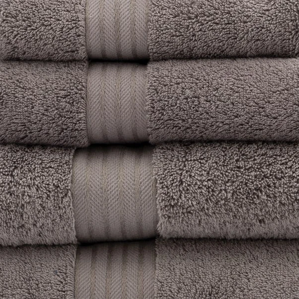Dunelm Stone Egyptian Cotton Towel 6 Dunelm Stone Egyptian Cotton Towel - Image 4