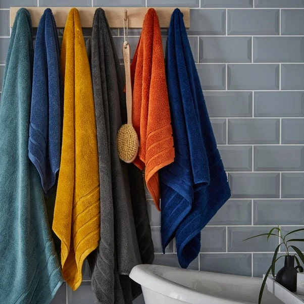 Dunelm Dark Grey Ultimate Towel 5 Dunelm Dark Grey Ultimate Towel - Image 3