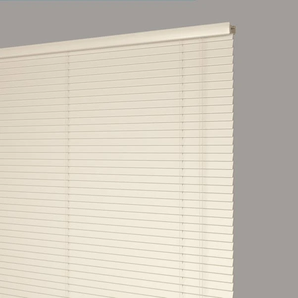 Dunelm Cream Wooden Venetian Blind 27mm Slats 5 Dunelm Cream Wooden Venetian Blind 27mm Slats - Image 3