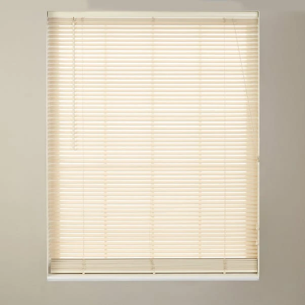Dunelm Cream Wooden Venetian Blind 27mm Slats 7 Dunelm Cream Wooden Venetian Blind 27mm Slats - Image 5