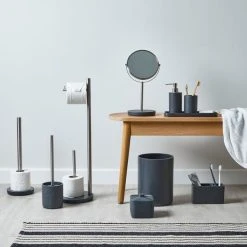 Dunelm Grey Resin Bin 7 Dunelm Grey Resin Bin -Dunelm Sales Store 1000083072 alt08