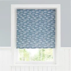 Dunelm Blue Fish Daylight Moisture Resistant Roller Blind 10 Dunelm Blue Fish Daylight Moisture Resistant Roller Blind -Dunelm Sales Store 1000083230 alt01