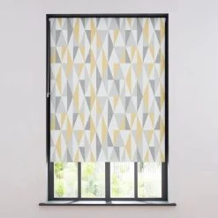 Dunelm Triangle Grey Blackout Roller Blind 9 Dunelm Triangle Grey Blackout Roller Blind -Dunelm Sales Store 1000092816 alt01