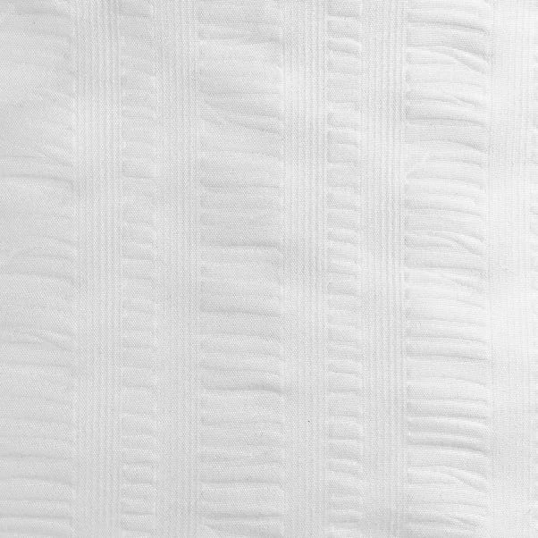 Dunelm Seersucker Shower Curtain 4 Dunelm Seersucker Shower Curtain - Image 2