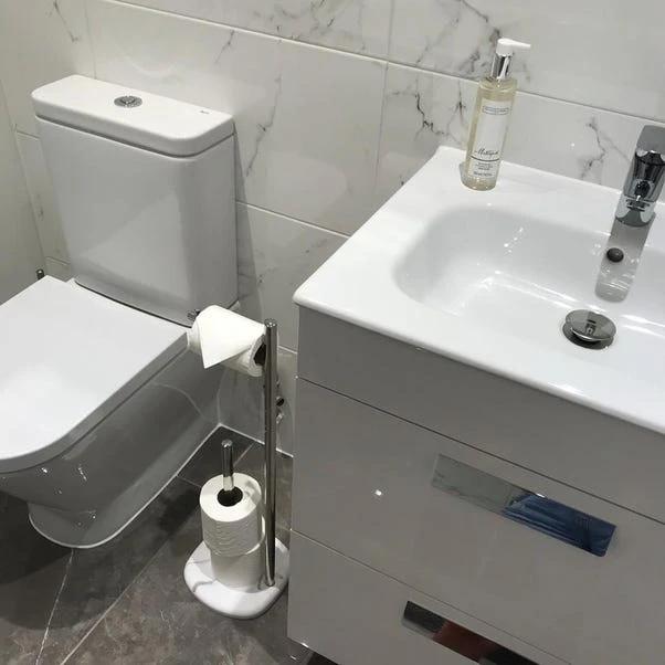 Dunelm Marble Effect Toilet Butler 4 Dunelm Marble Effect Toilet Butler - Image 2