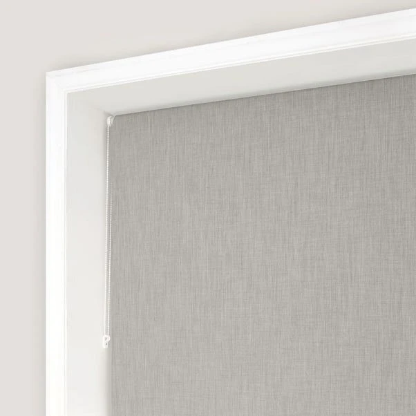 Dunelm Solar Grey Blackout Roller Blind 6 Dunelm Solar Grey Blackout Roller Blind - Image 4