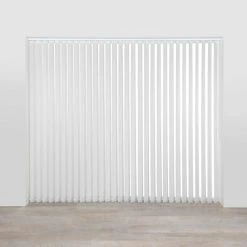 Dunelm White Stripe Cordless Vertical Blind 11 Dunelm White Stripe Cordless Vertical Blind -Dunelm Sales Store 1000111638 alt03