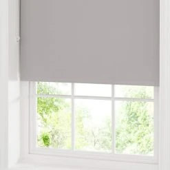 Dunelm Silver Blackout Moisture Resistant Roller Blind 11 Dunelm Silver Blackout Moisture Resistant Roller Blind -Dunelm Sales Store 1000112014 alt02