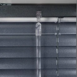Dunelm Gunmetal Aluminium Venetian Blind 25mm Slats 9 Dunelm Gunmetal Aluminium Venetian Blind 25mm Slats -Dunelm Sales Store 1000118161 alt03