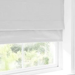 Dunelm Linen Mix White Blackout Roman Blind 9 Dunelm Linen Mix White Blackout Roman Blind -Dunelm Sales Store 1000139241 alt02