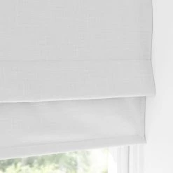Dunelm Linen Mix White Blackout Roman Blind 10 Dunelm Linen Mix White Blackout Roman Blind -Dunelm Sales Store 1000139241 alt03
