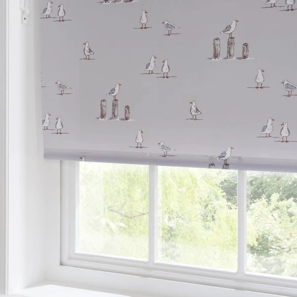 Dunelm Seaside Seagulls Daylight Moisture Resistant Roller Blind 6 Dunelm Seaside Seagulls Daylight Moisture Resistant Roller Blind - Image 4