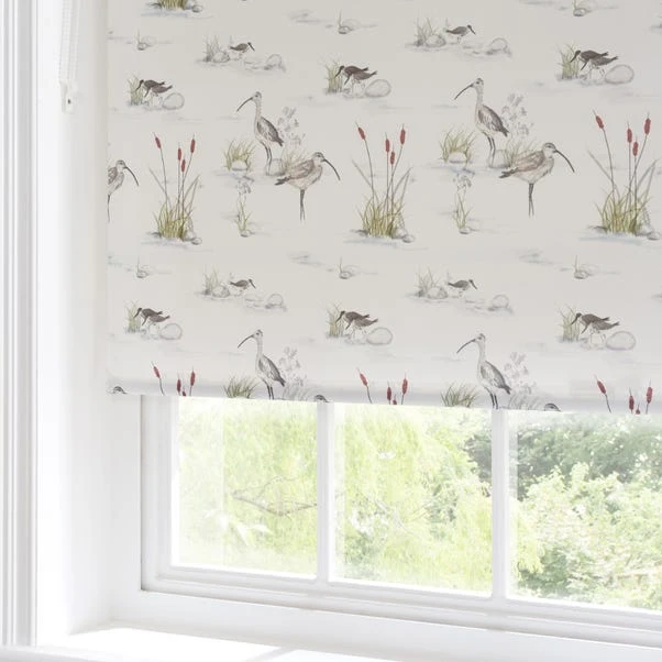 Dunelm Wading Birds Natural Moisture Resistant Daylight Roller Blind 6 Dunelm Wading Birds Natural Moisture Resistant Daylight Roller Blind - Image 4