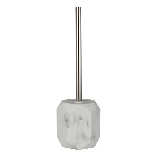 Dunelm Marble Effect Resin Toilet Brush 4 Dunelm Marble Effect Resin Toilet Brush - Image 2