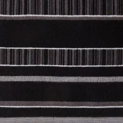 Dunelm Sheared Stripe Black Towel 7 Dunelm Sheared Stripe Black Towel -Dunelm Sales Store 1000140516 alt02