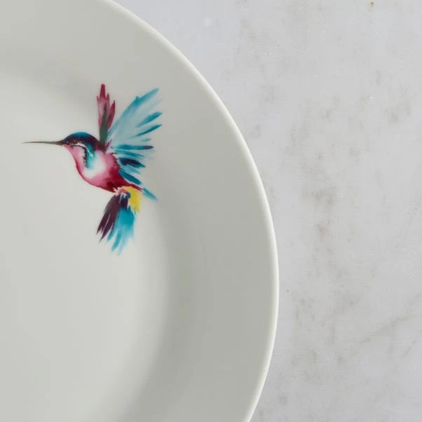 Dunelm Heavenly Hummingbird 12 Piece Dinner Set 4 Dunelm Heavenly Hummingbird 12 Piece Dinner Set - Image 2