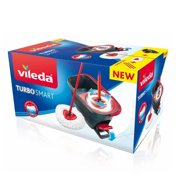 Vileda Turbo Smart Spin Mop 4 Vileda Turbo Smart Spin Mop - Image 2