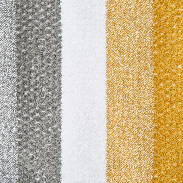Elements Stripe Ochre Towel 5 Elements Stripe Ochre Towel - Image 3