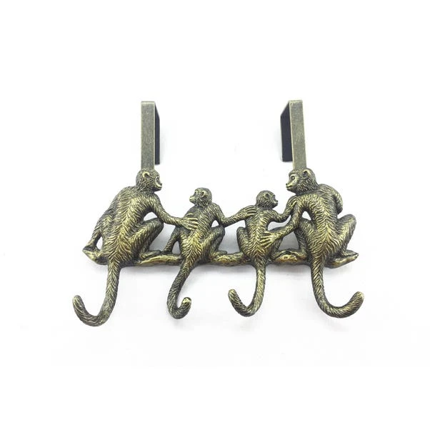 Dunelm Monkey Overdoor Hooks 4 Dunelm Monkey Overdoor Hooks - Image 2