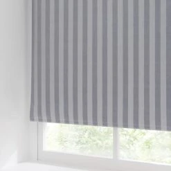 Dunelm Grey Stripe Blackout Roller Blind 10 Dunelm Grey Stripe Blackout Roller Blind -Dunelm Sales Store 1000143007 alt01
