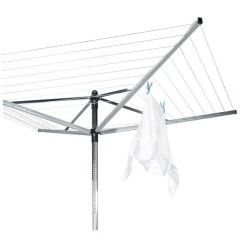 Brabantia 4 Arm Liftomatic Rotary Washing Line With Ground Spike, 50m 11 Brabantia 4 Arm Liftomatic Rotary Washing Line With Ground Spike, 50m -Dunelm Sales Store 1000143743 alt02