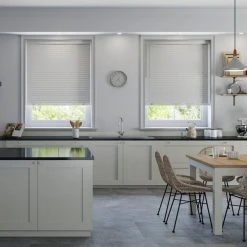 Dunelm 50mm Slats Room Darkening Grey Venetian Blind 12 Dunelm 50mm Slats Room Darkening Grey Venetian Blind -Dunelm Sales Store 1000148513 alt04