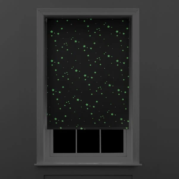 Dunelm Glow In The Dark Stars Cordless Blackout Roller Blind 5 Dunelm Glow In The Dark Stars Cordless Blackout Roller Blind - Image 3