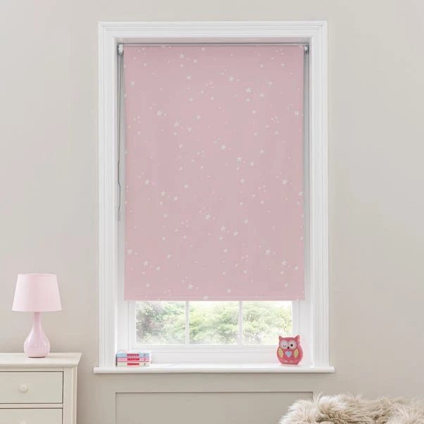 Dunelm Glow In The Dark Stars Cordless Blackout Roller Blind 8 Dunelm Glow In The Dark Stars Cordless Blackout Roller Blind - Image 6