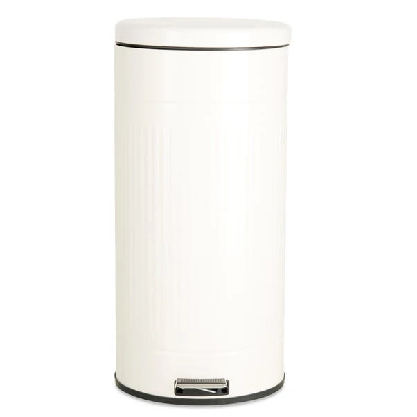 Dunelm Cream 30 Litre Pedal Bin 4 Dunelm Cream 30 Litre Pedal Bin - Image 2