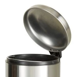 Dunelm Stainless Steel 12 Litre Round Pedal Bin 9 Dunelm Stainless Steel 12 Litre Round Pedal Bin -Dunelm Sales Store 1000149971 alt02
