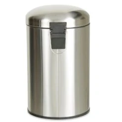 Dunelm Stainless Steel 12 Litre Round Pedal Bin 11 Dunelm Stainless Steel 12 Litre Round Pedal Bin -Dunelm Sales Store 1000149971 alt04