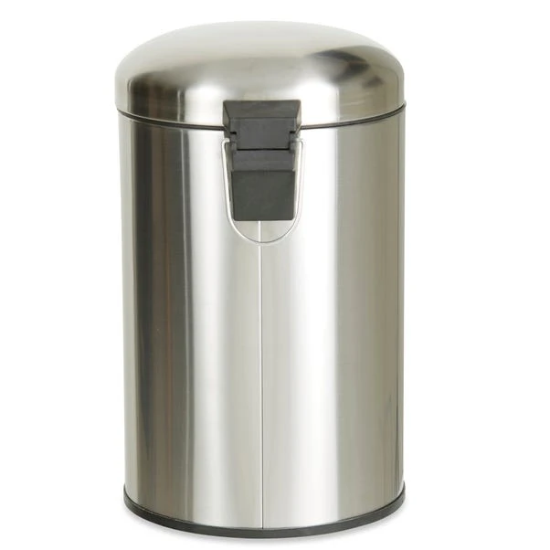 Dunelm Stainless Steel 12 Litre Round Pedal Bin 7 Dunelm Stainless Steel 12 Litre Round Pedal Bin - Image 5