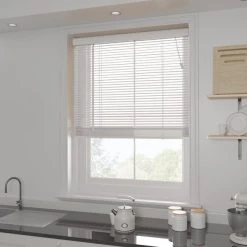 Dunelm Dove Grey 25mm Slats Venetian Blind 12 Dunelm Dove Grey 25mm Slats Venetian Blind -Dunelm Sales Store 1000151604 alt04