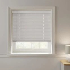 Dunelm Dove Grey 50mm Slats Venetian Blind 10 Dunelm Dove Grey 50mm Slats Venetian Blind -Dunelm Sales Store 1000151606 alt02