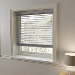 Dunelm Charcoal 50mm Slats Venetian Blind 10 Dunelm Charcoal 50mm Slats Venetian Blind -Dunelm Sales Store 1000151607 alt02