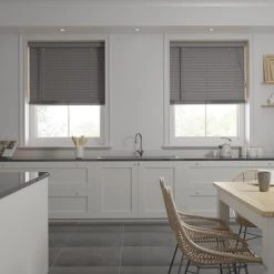 Dunelm Charcoal 50mm Slats Venetian Blind 11 Dunelm Charcoal 50mm Slats Venetian Blind -Dunelm Sales Store 1000151607 alt03