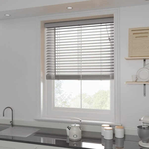 Dunelm Charcoal 50mm Slats Venetian Blind 7 Dunelm Charcoal 50mm Slats Venetian Blind - Image 5