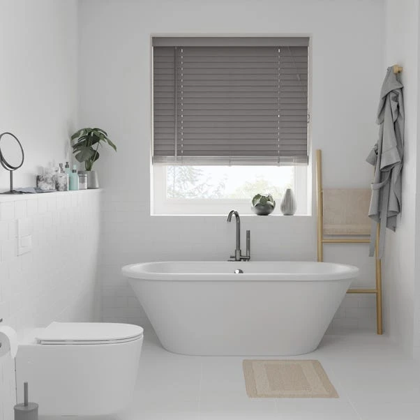 Dunelm Charcoal 50mm Slats Venetian Blind 8 Dunelm Charcoal 50mm Slats Venetian Blind - Image 6